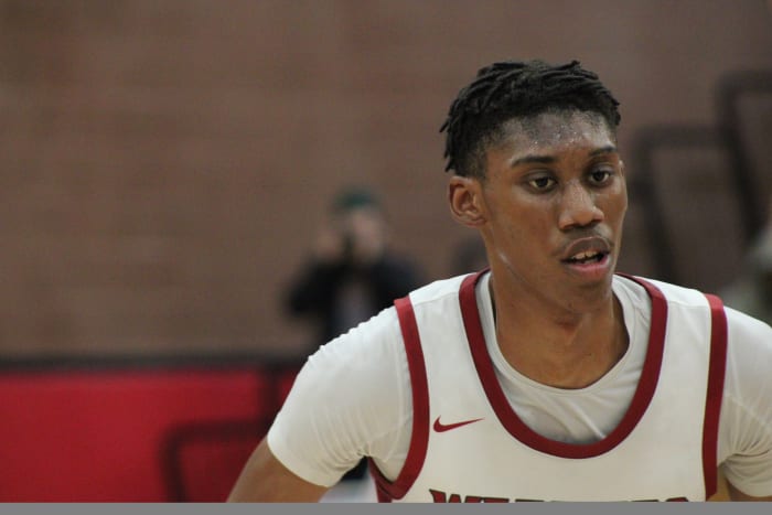 St. Pius' Tyrone Riley.